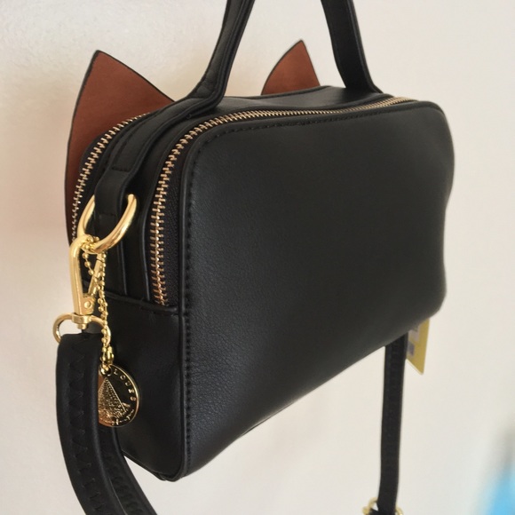 Black Big Bow Small Crossbody Shoulder Bag Handbag - Picture 4 of 11